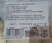 Fourme d ambert AOP lait pastorisé