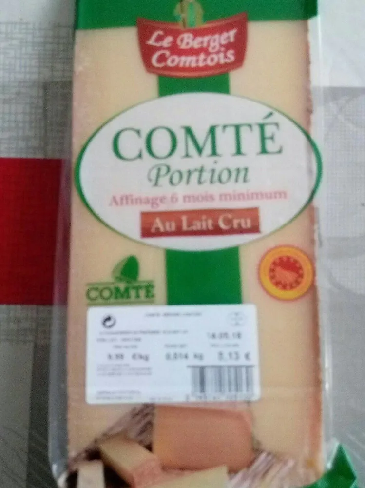 Comté au lait cru