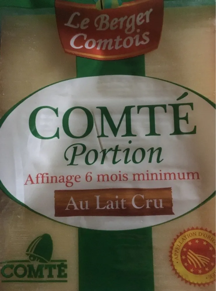 Comté Portion affinage 6 mois minimum