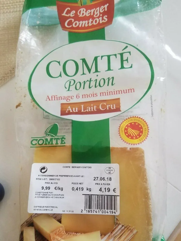 Comté Portion