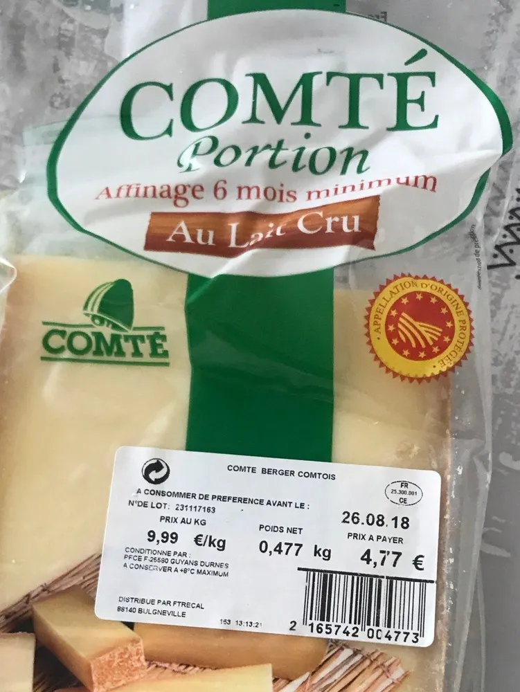 Comté Portion