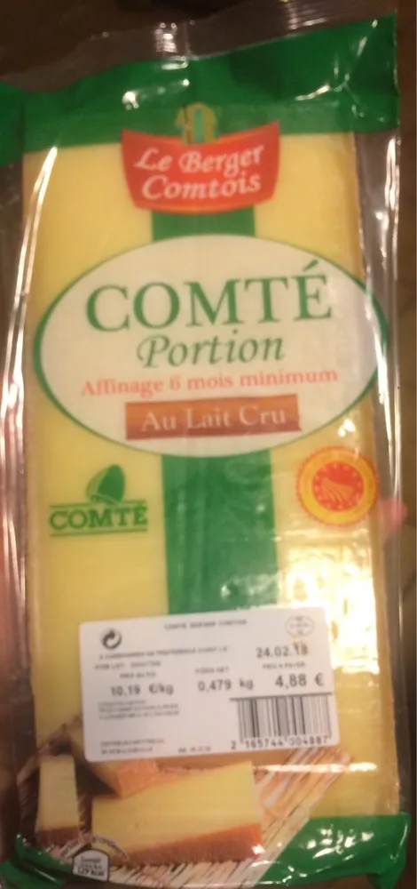 Comté portion