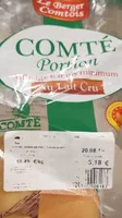 Comté portion 6 mois