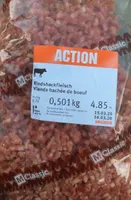 Viande hachée de boeuf
