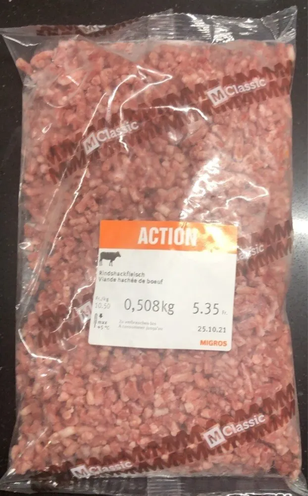 Viande hachée de boeuf