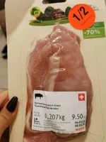 Tranches de filet de porc