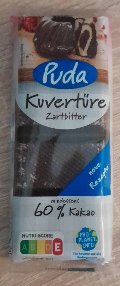 Zartbitter Kuvertüre