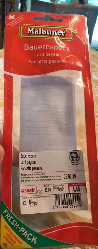 Bauernspeck