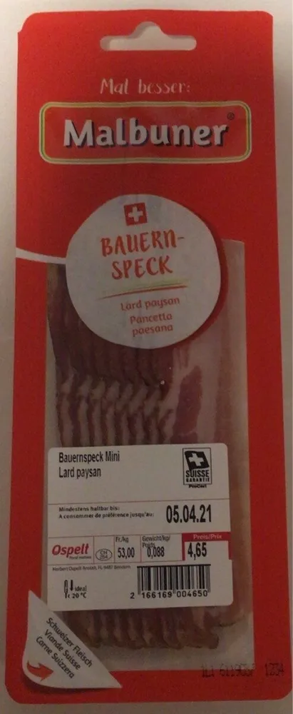 Lard Paysan