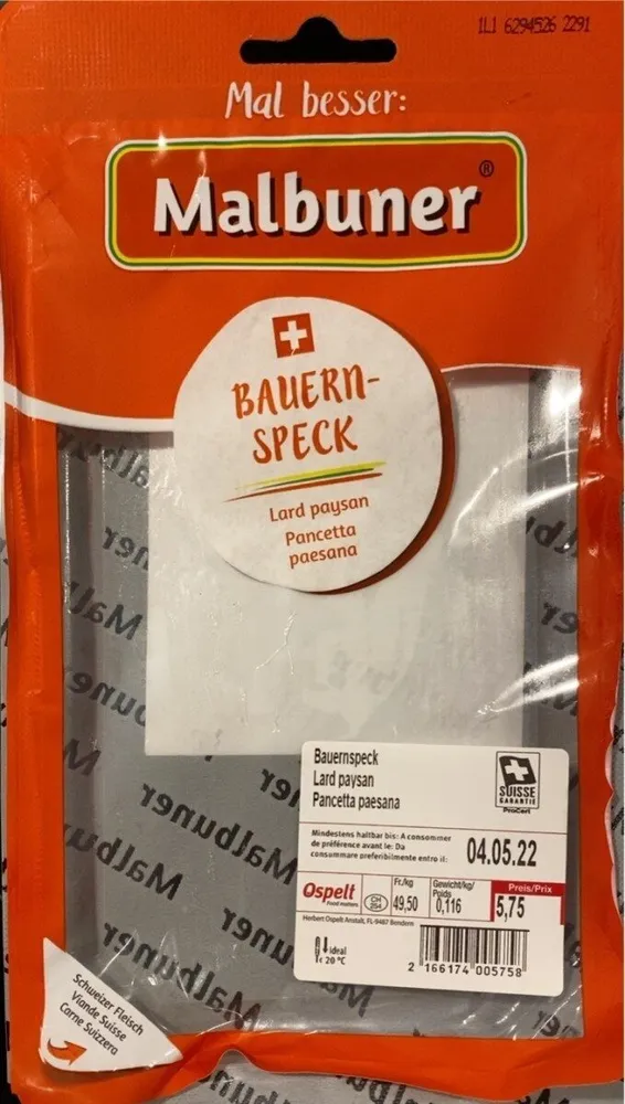 Bauernspeck