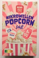 Mikrowellen Popcorn süß