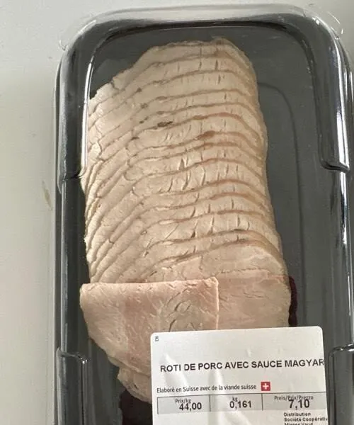 Rôti de Porc Sauce Magyar