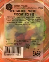 Bpe salade mache avocat pomme