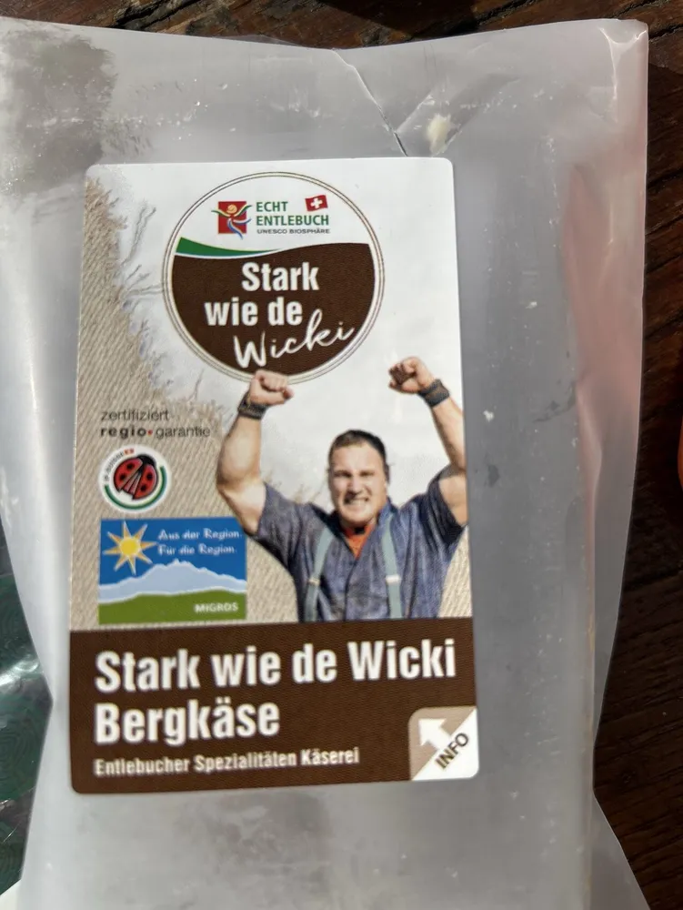 Stark wie de Wicki Bergkäse