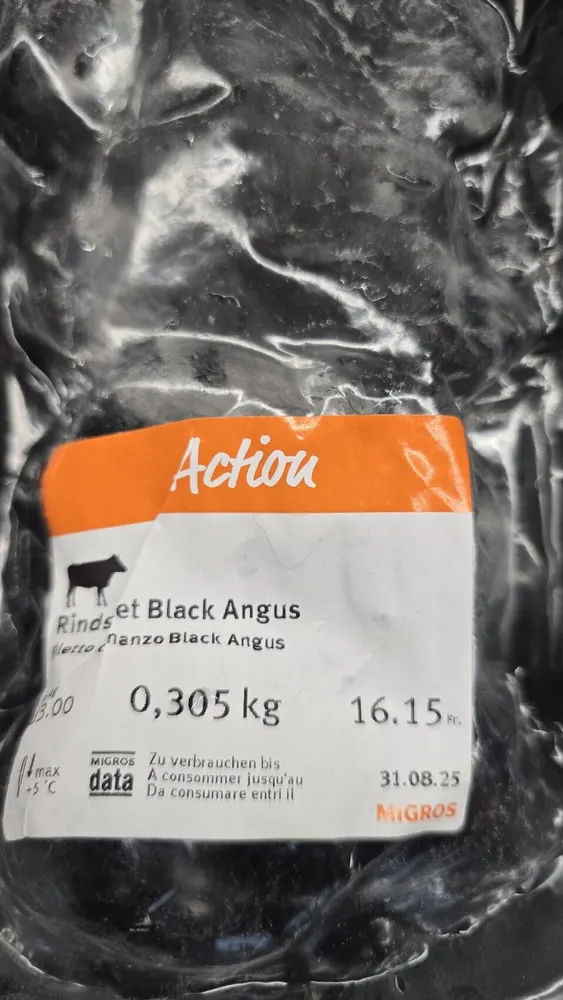 Rindsfilet Black Angus