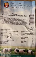 Schwäbisch Hällische Maultaschen