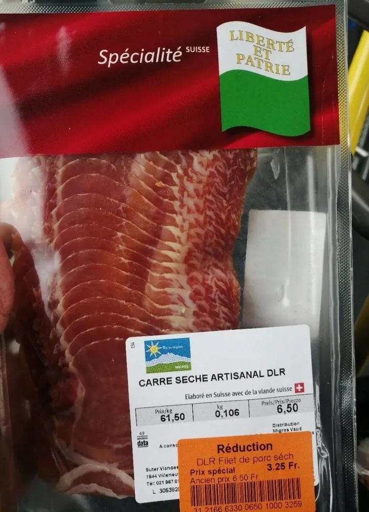 Carré séché artisanale