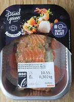 Filet de saumon farci aux légumes