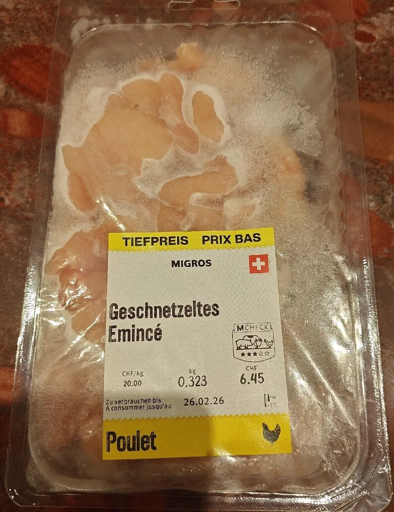Émincé De Poulet