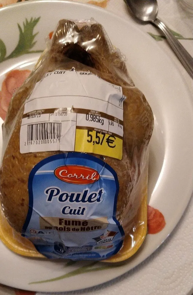 Poulet cuit