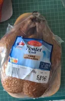 Poulet cuit, fumé au Bois de hêtre