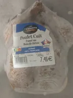 Poulet cuit fumé au bois de Hêtre