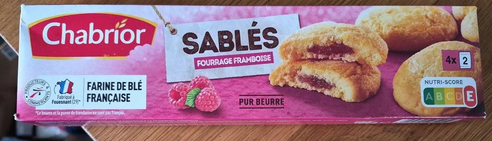 Sablés framboise