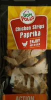 Chicken strips paprika