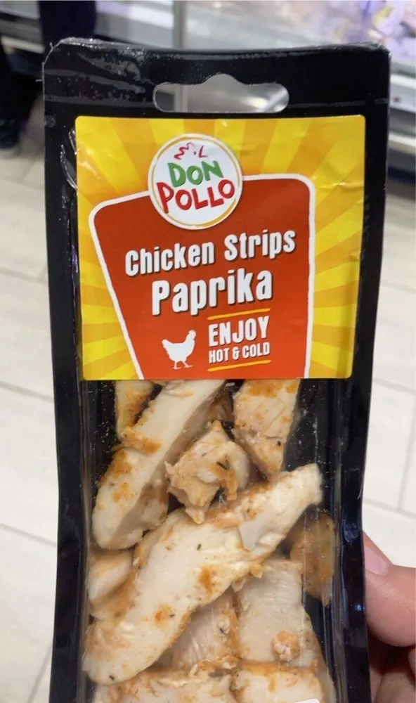 Chicken strips Paprika