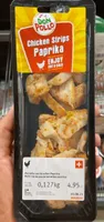 Chicken strips paprika