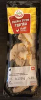 Chicken strips paprika