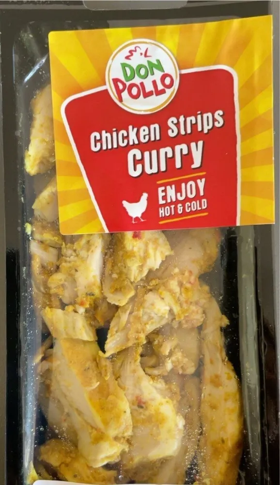 Chiken strips Curry