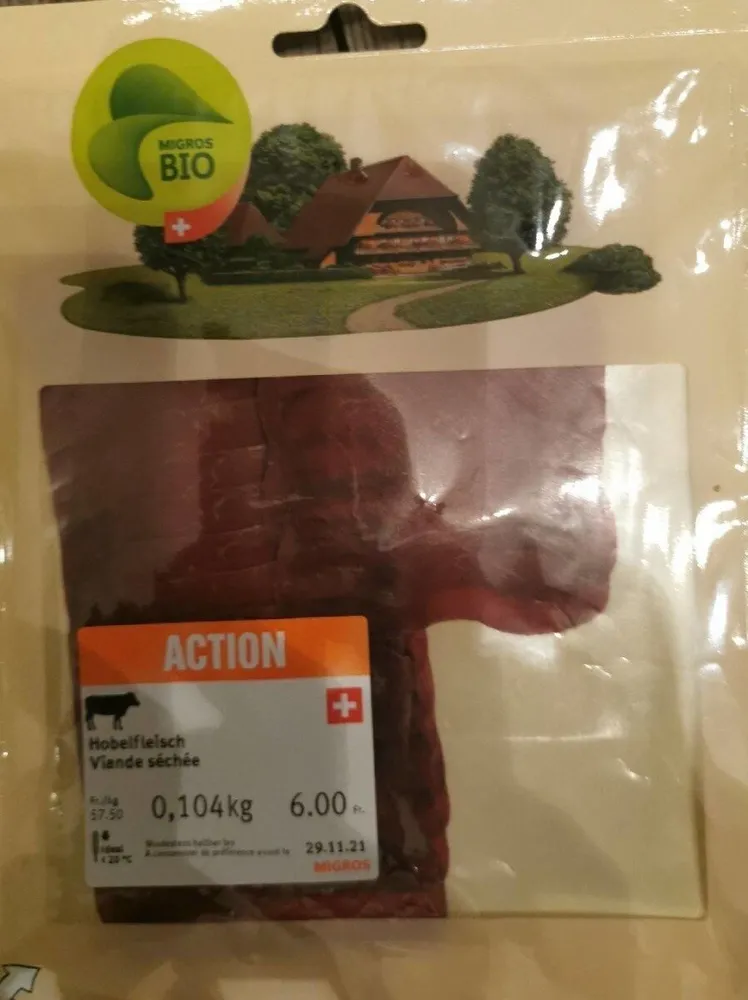 Viande séchée bio