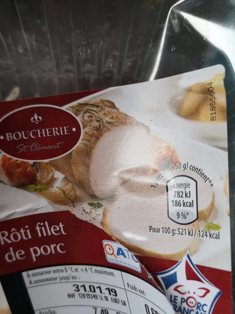 Rôti Filet de porc