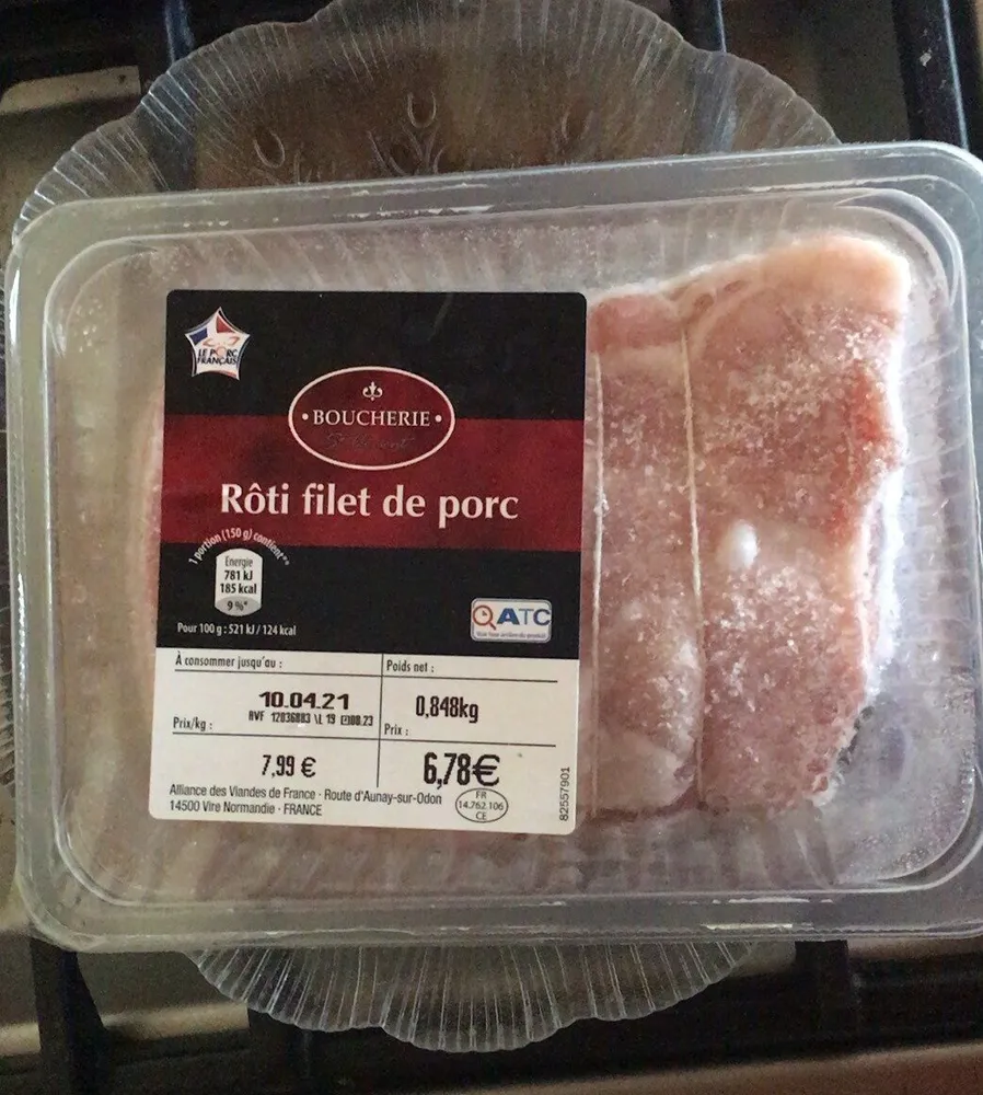roti filet de porc