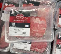 Roti filet de porc