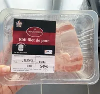 Roti filet de porc