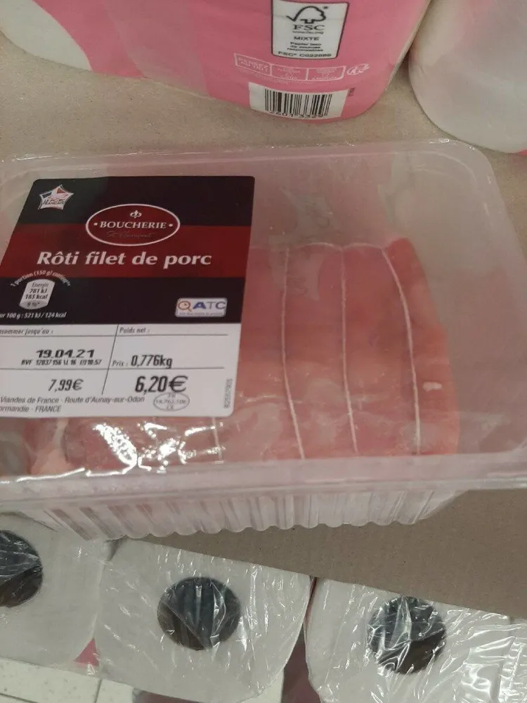 Rôti filet de porc