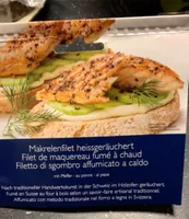 Filet de maquereau fumé à chaud