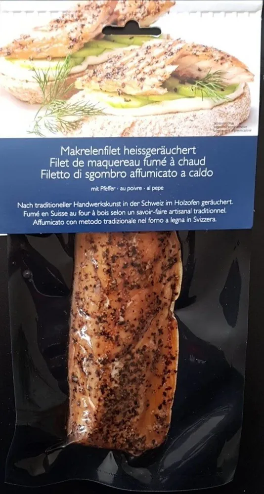 Makrelenfilet heissgerauchert