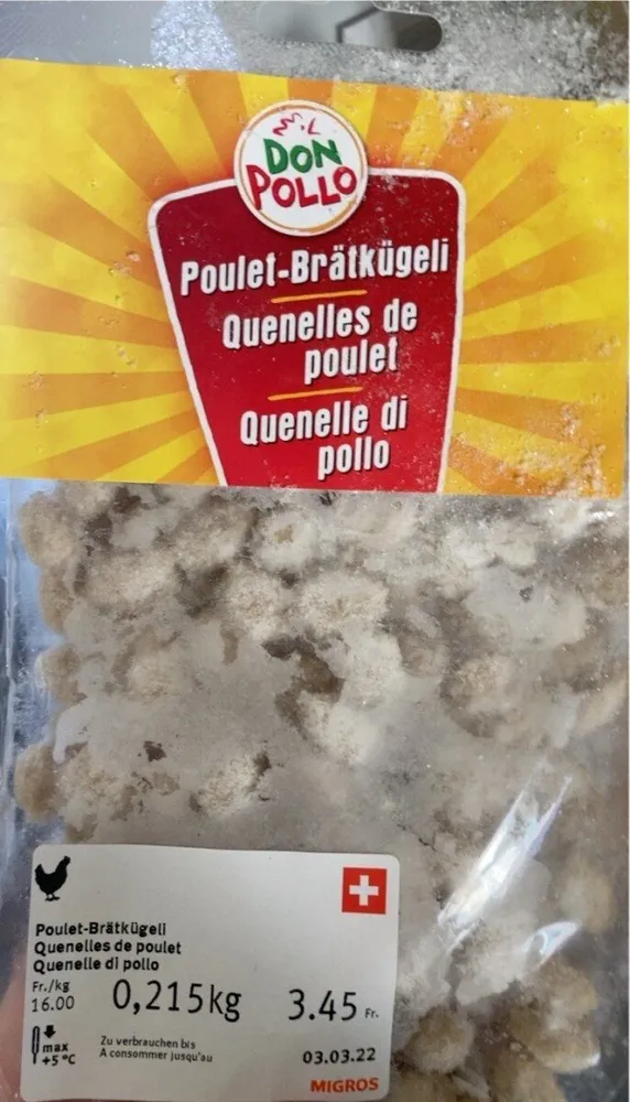 Poulet brätkugel