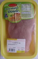 3 escalopes de Dinde