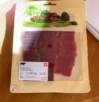 Viande sechée