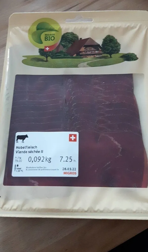 Viande séchée Bio