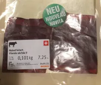 Viande sechée