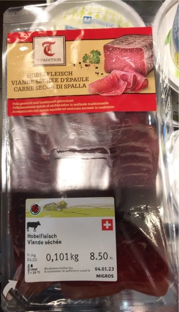 Viande séchee d’épaule
