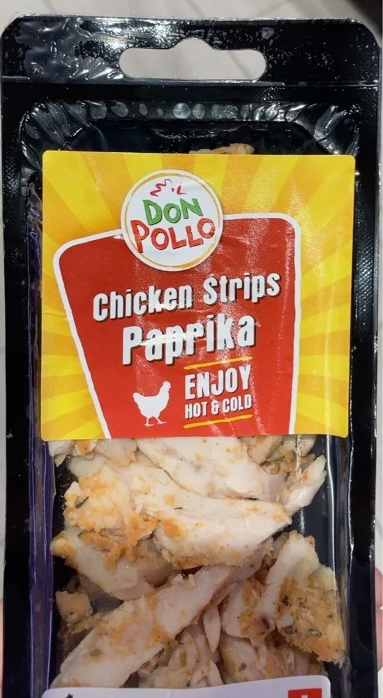 Chicken Strips Paprika