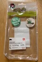 Lard aux herbes à manger cru