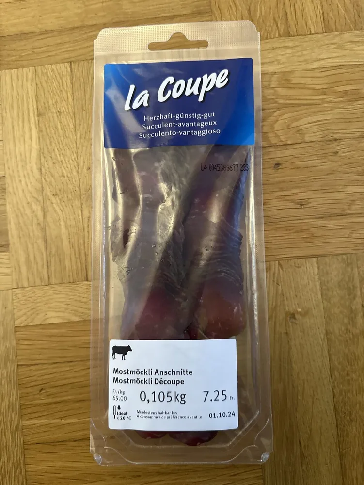 Mostmöckli Anschnitte