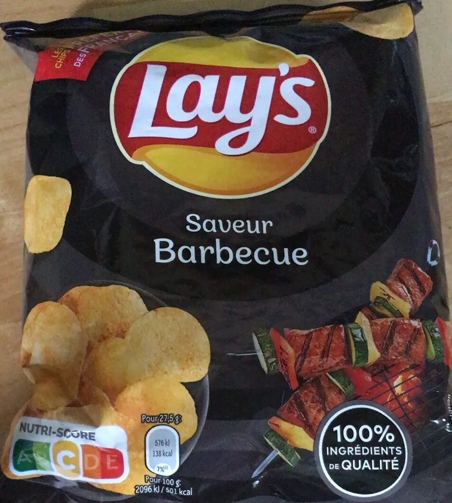 Chips saveur barbecue